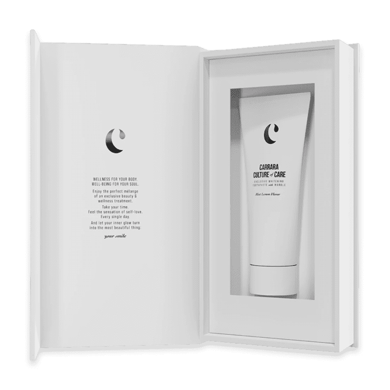Carrara Dental Care  Carrara Culture of Care toothpaste 75ml – Brightening whitening toothpaste