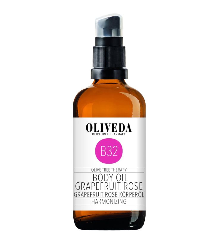 OLIVEDA B32 Body Oil Grapefruit Rose Harmonizing
