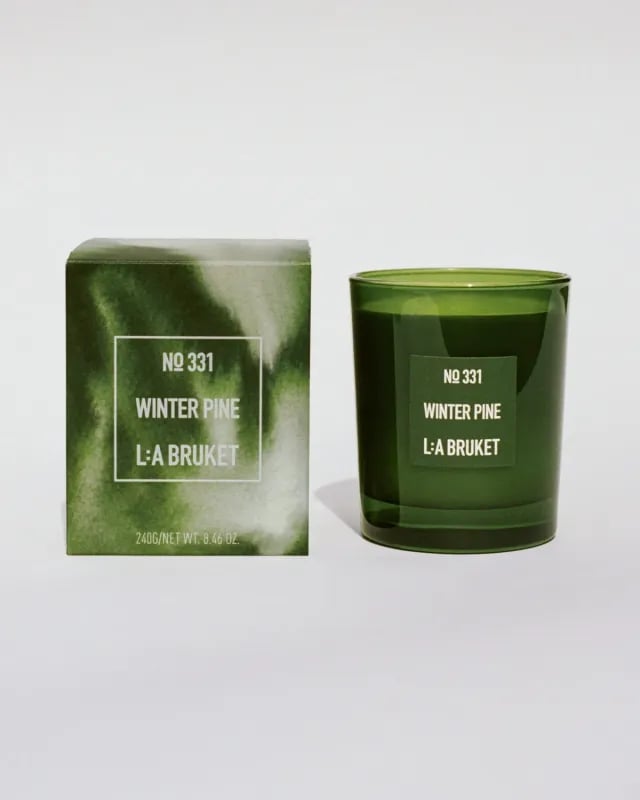 L:A BRUKET No. 331 Candle Winter Pine ltd. Edition