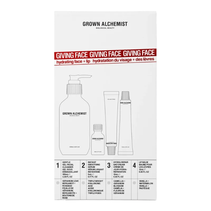 Grown Alchemist Giving Face Set limited edition