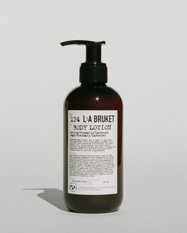 L:A BRUKET No. 124 NEW Body Lotion Sage/Rosemary/Lavender NEW