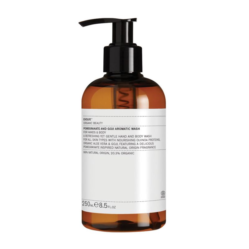 EVOLVE Organic Beauty Pomegranate and Goji Fragrant Wash