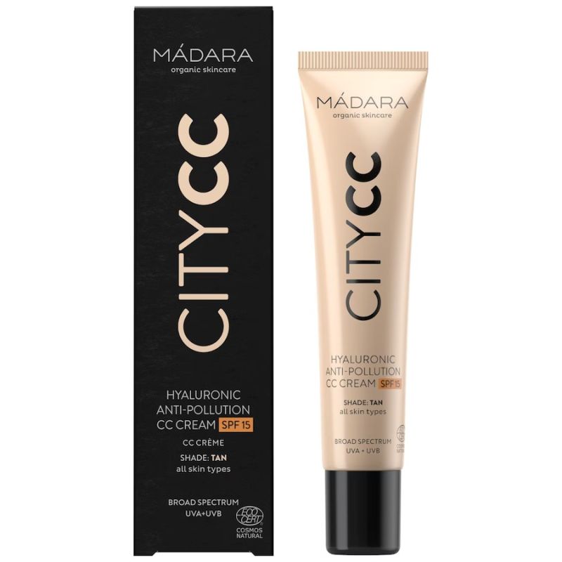 MADARA Organic… MADARA Organic Skincare CITY CC Hyaluronic Anti-pollution CC cream SPF15 - TAN