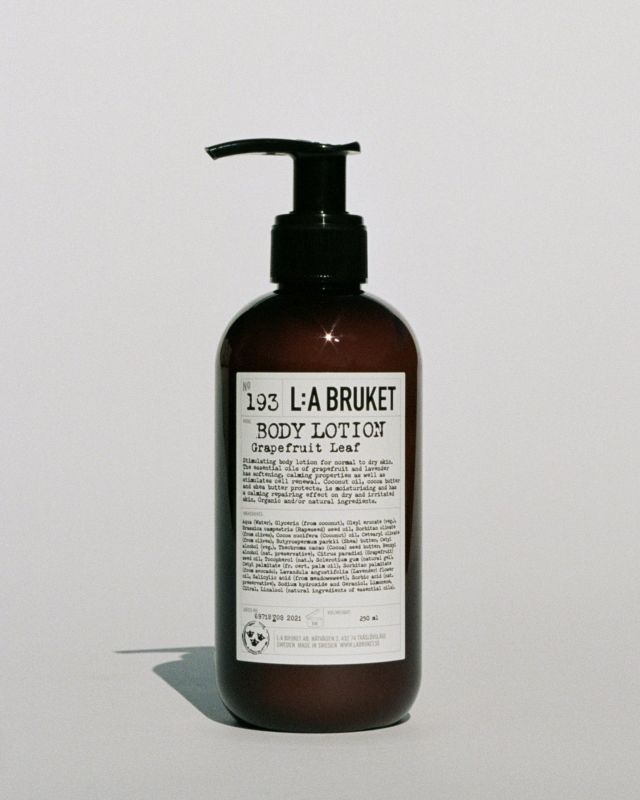 L:A BRUKET No. 193 NEW Body Lotion Grapefruit Leaf