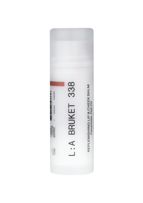L:A Bruket No. 338 REPLENISHING LIP & CHEEK BALM Rowan Berry 14G CosmosNat